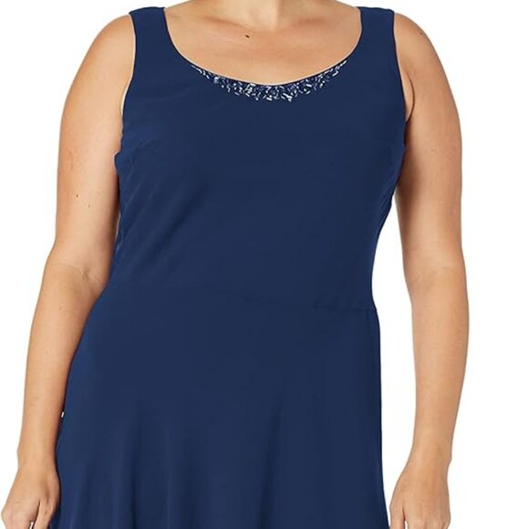 Embellished Tiered Mother of The Bride Gown with Jacket - Picture 5 of 8